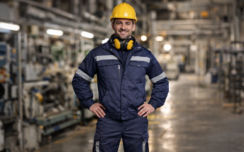 سایز بندی لباس کار و ایمنی